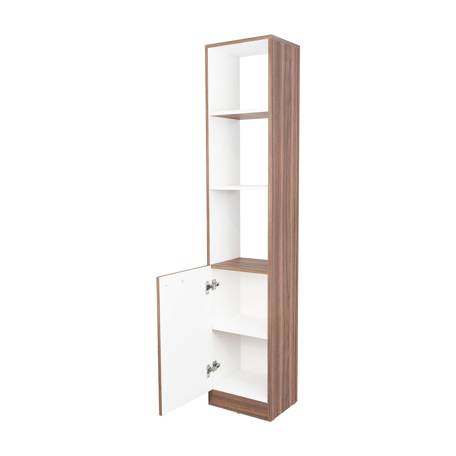 Organizador de Baño Aqua, Avellana y Blanco, con Variedad de Entrepaños ZF