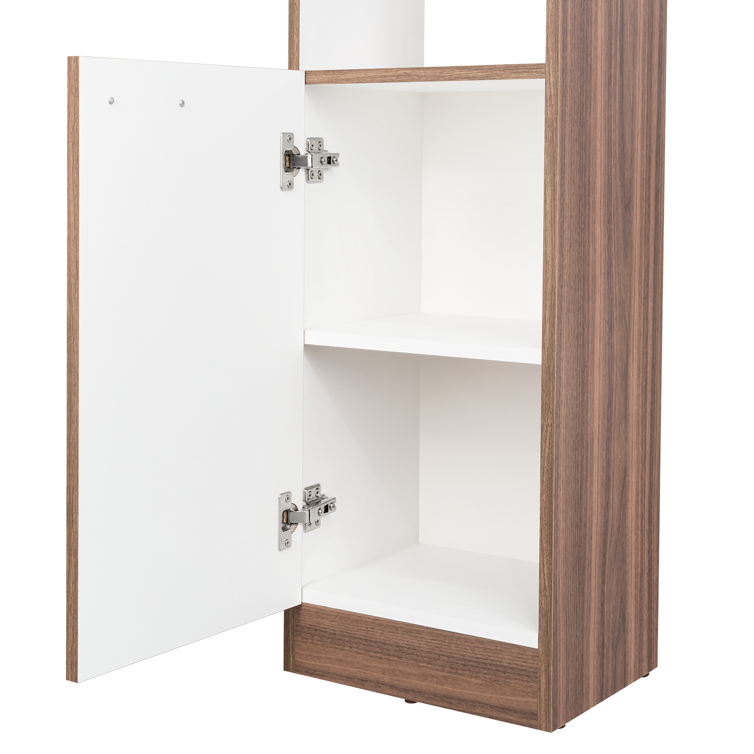 Organizador de Baño Aqua, Avellana y Blanco, con Variedad de Entrepaños ZF