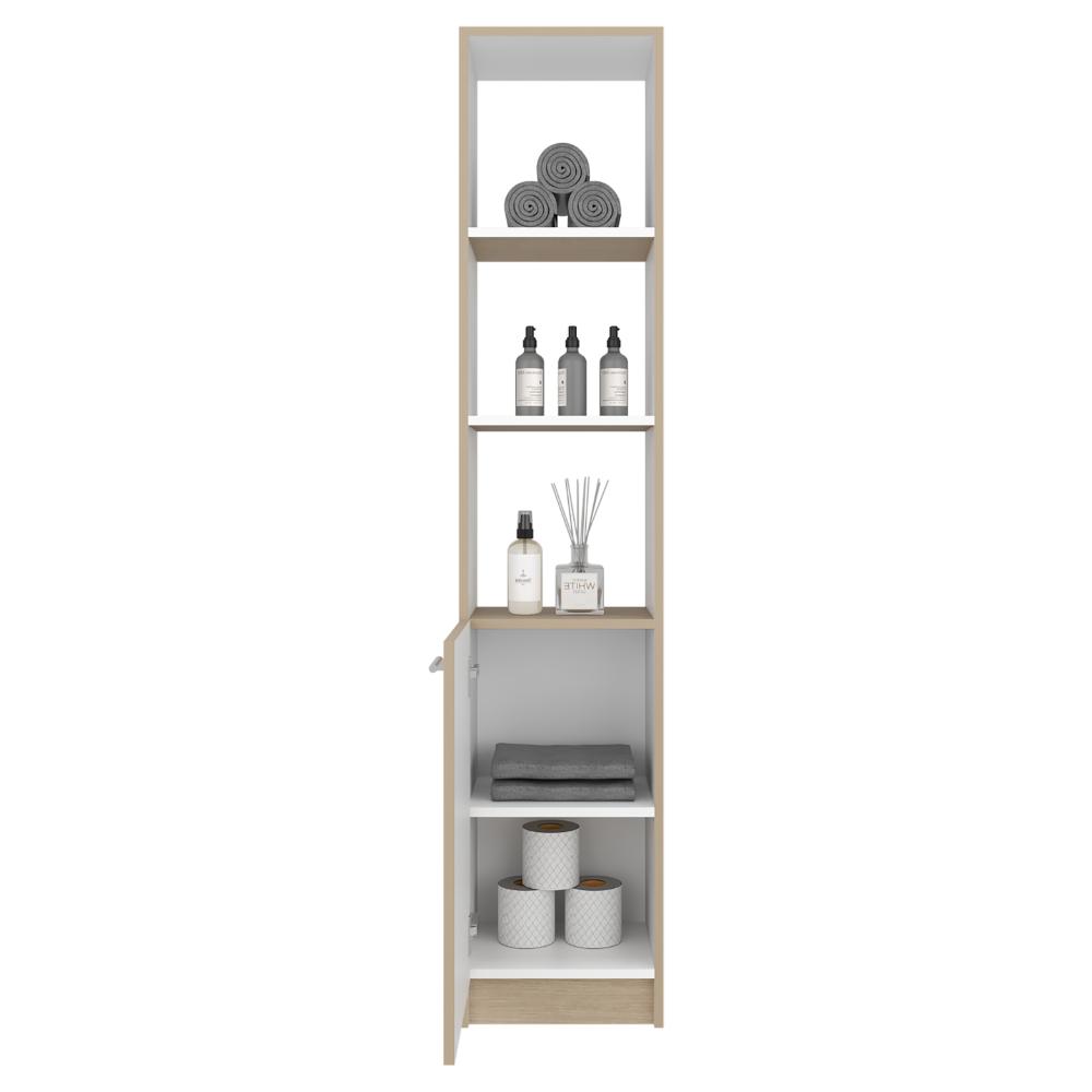 Organizador de Baño Aqua, Cartagena y Blanco, con Variedad de Entrepaños ZF