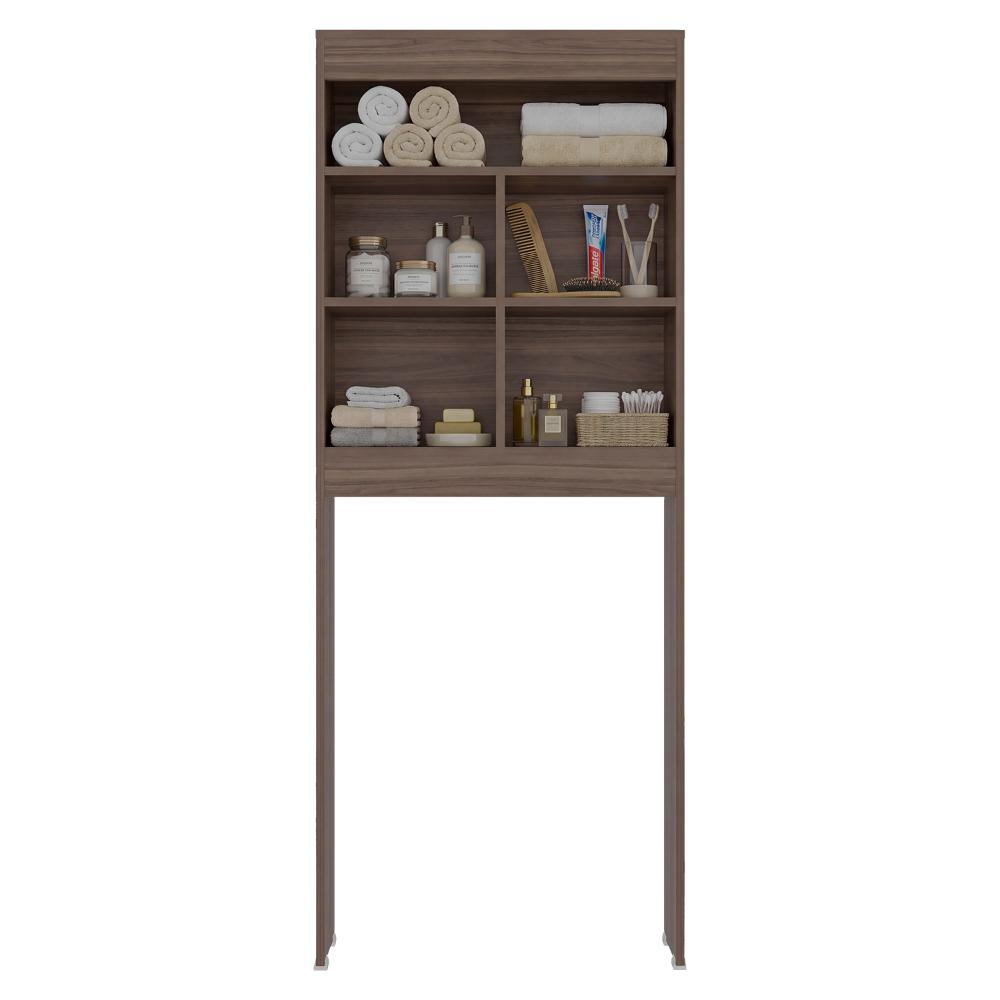 Gabinete de Baño Bristol-20, Avellana, Amplios Espacios para Colocar Objetos Decorativos ZF