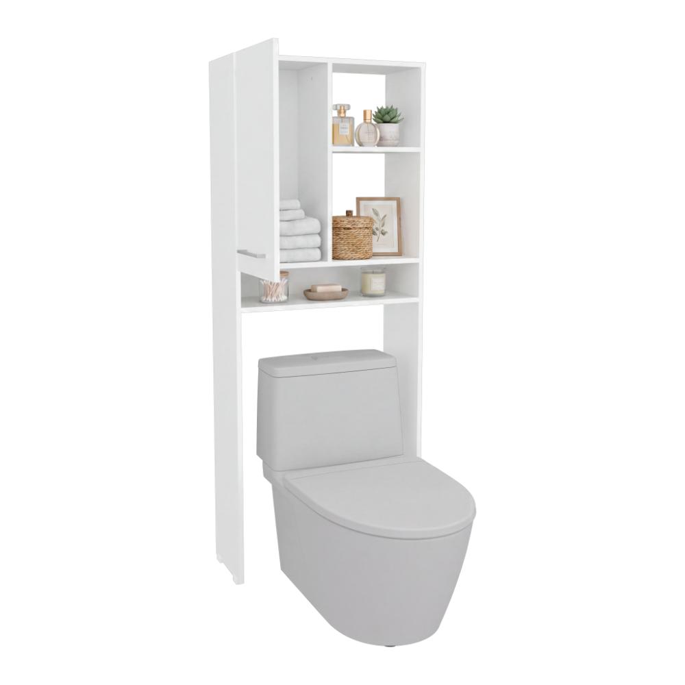 Gabinete de Baño Bristol 26, Blanco Duqueza, Ideal para Ahorrar Espacio