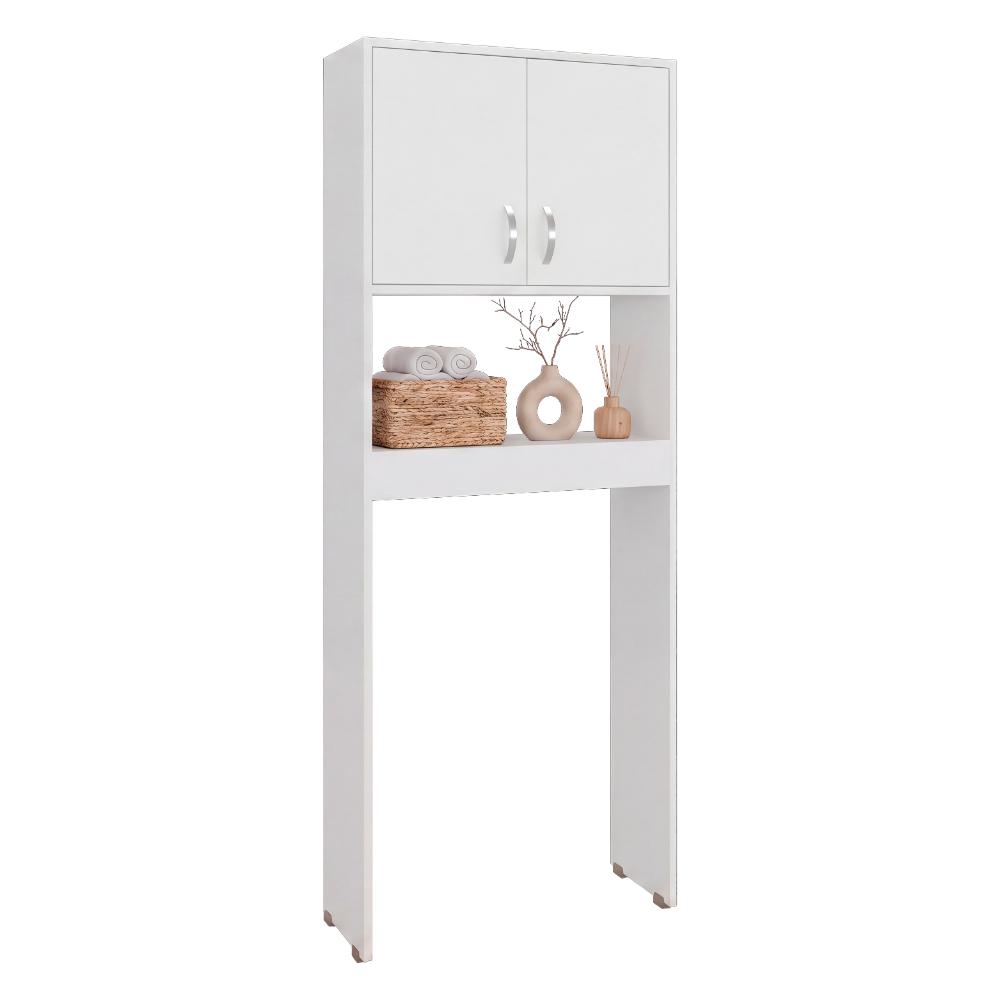 Gabinete de Baño Bristol-25, Kronos Blanco, Amplios Espacios para Colocar Objetos Decorativos ZF