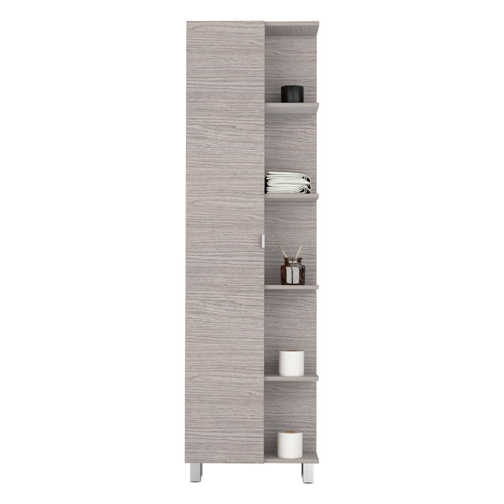 Mueble Esquinero Aqua, Positano y Blanco, con Variedad de Entrepaños ZF