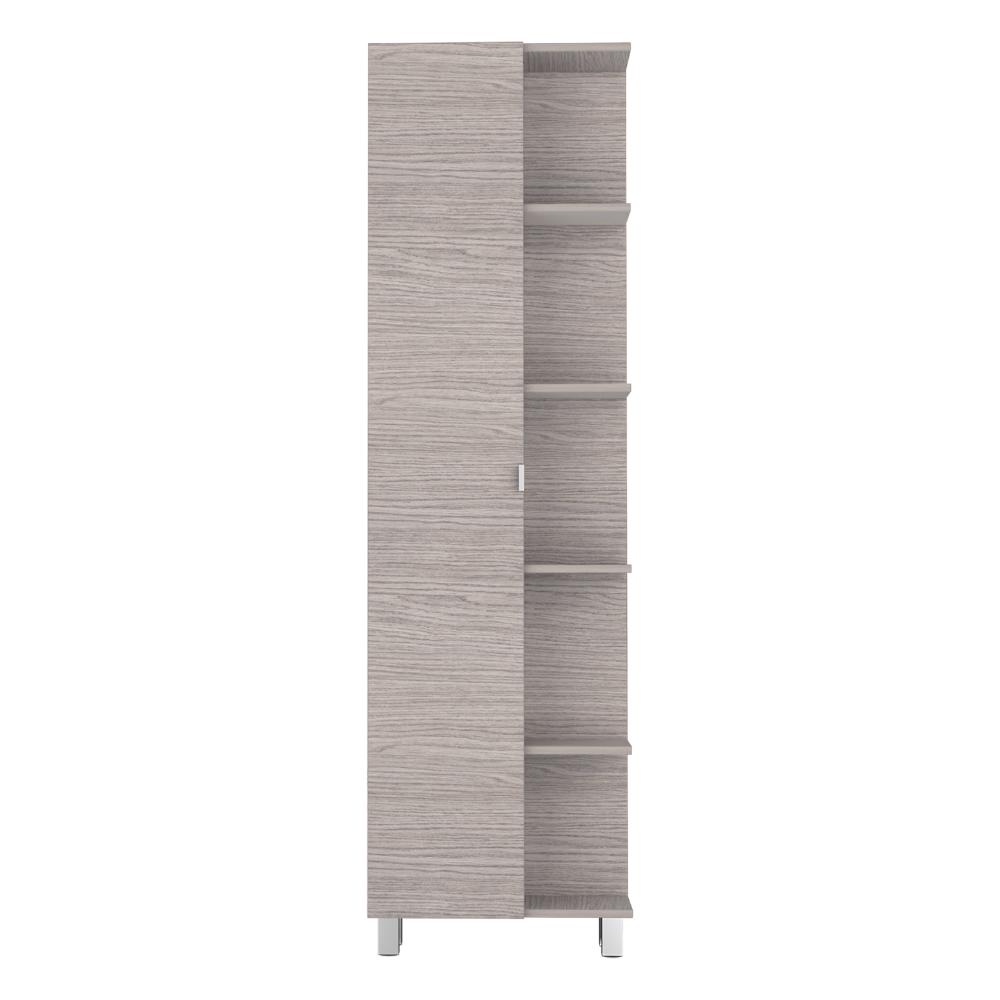 Mueble Esquinero Aqua, Positano y Blanco, con Variedad de Entrepaños ZF