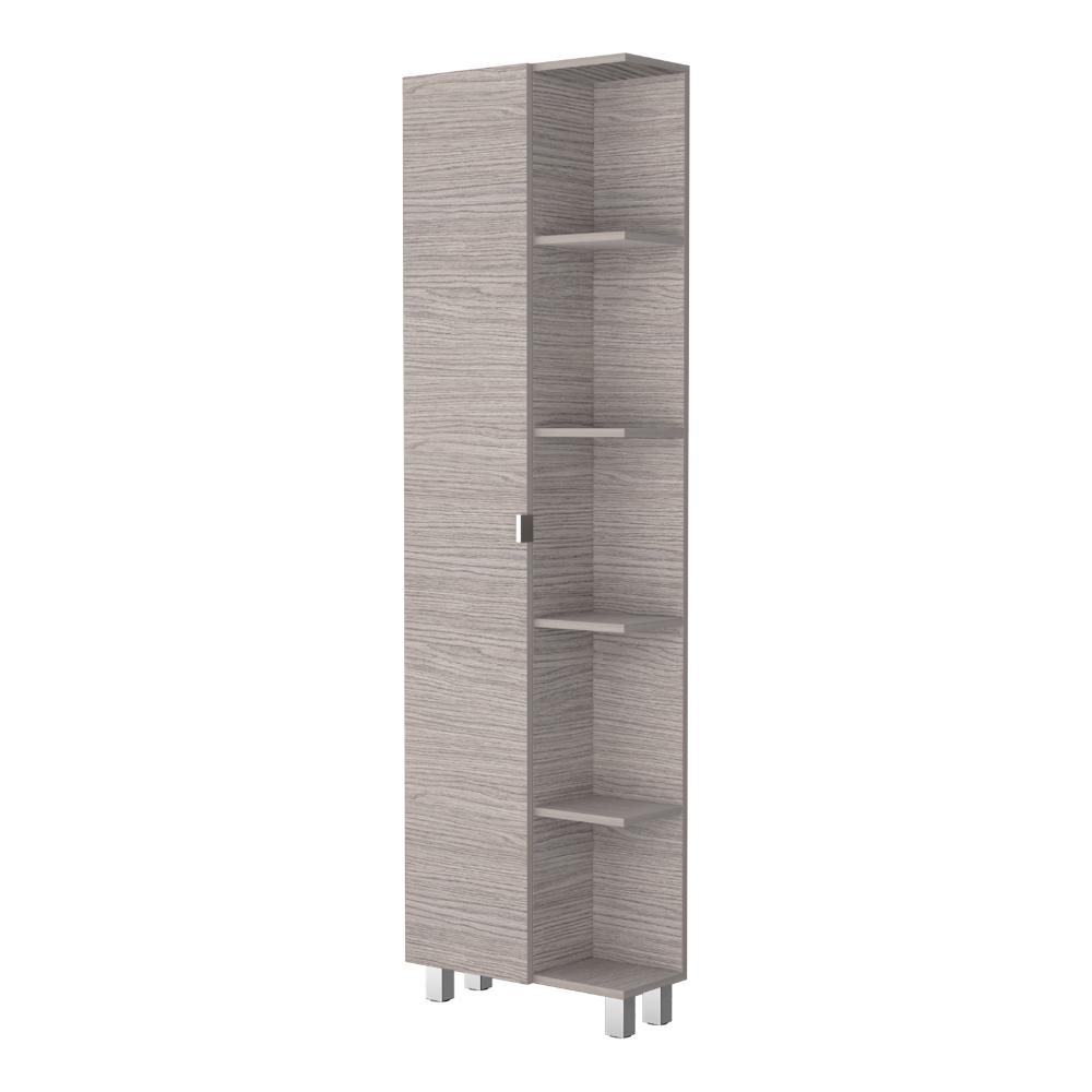 Mueble Esquinero Aqua, Positano y Blanco, con Variedad de Entrepaños ZF