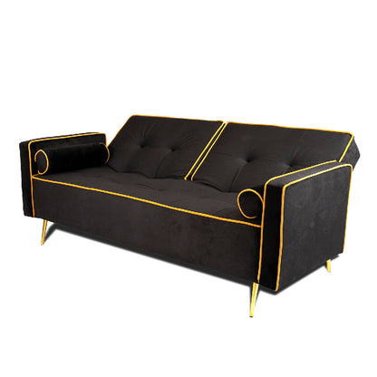 Sofá Cama Murcia Negro 3 Puestos