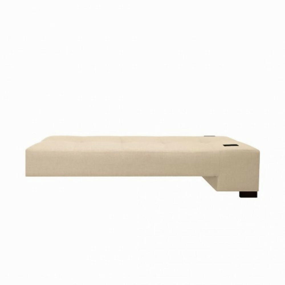 Sala Cama Sterimberg En Tela Antifluidos Beige- Amoblando
