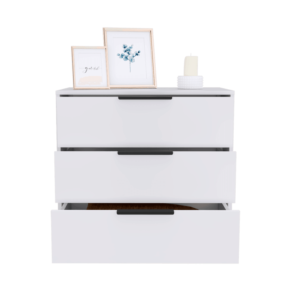 Set de 2 Organizadores Wesley, Blanco, con Tres Cajones ZF