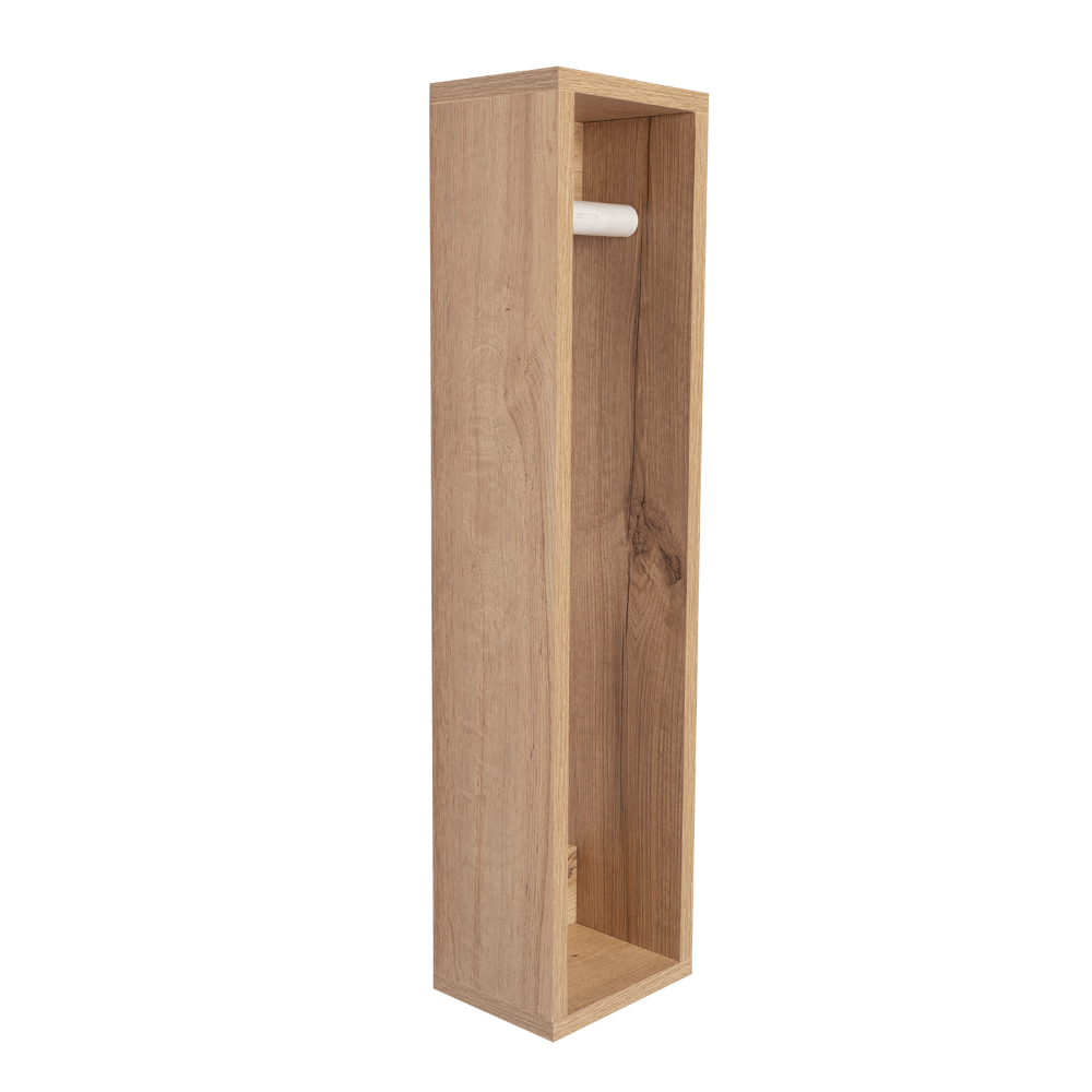 Organizador de Papel Balí, Beige, con almacenamiento para cuatro rollos X2 Unidades - VIRTUAL MUEBLES