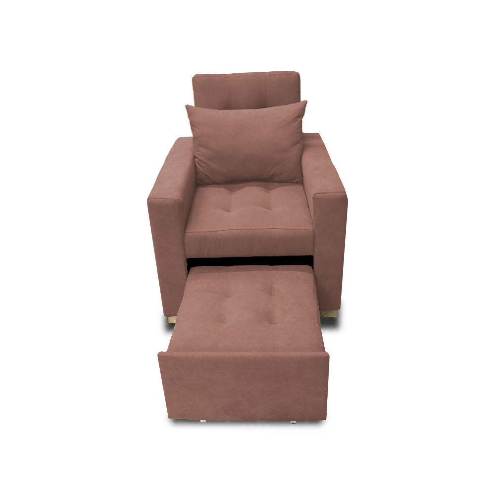 Poltrona Mood Multifuncional Reclinable camel