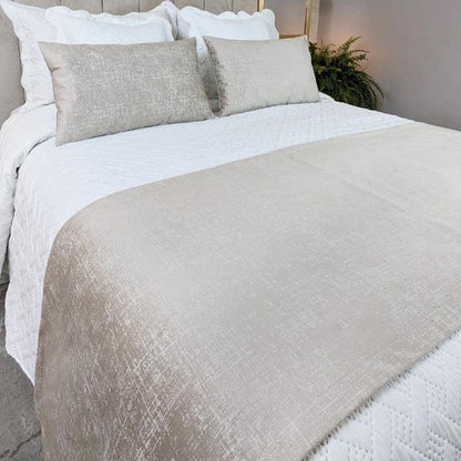 Piecero De Cama Mokawa Beige Doble