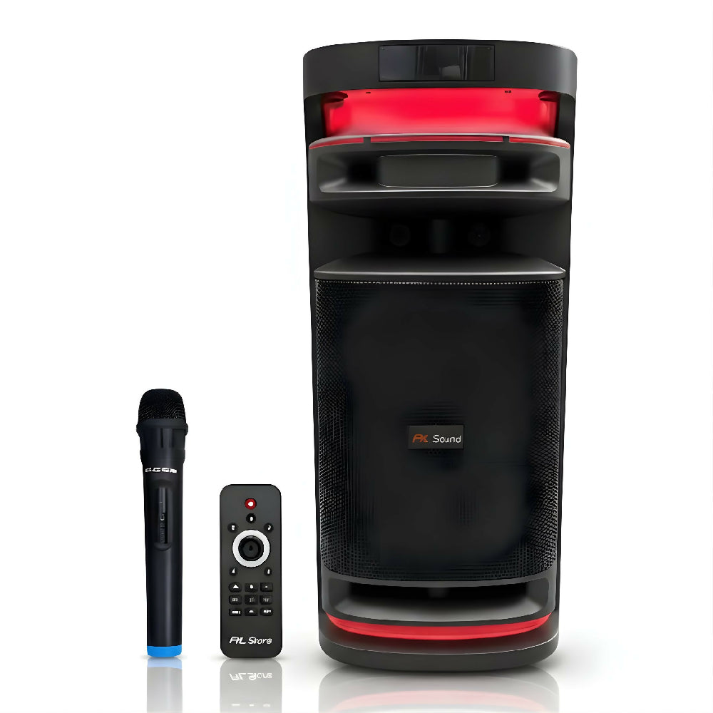 Parlante PK Sound S10 Con Microfono Potencia HD Con Función Karaoke