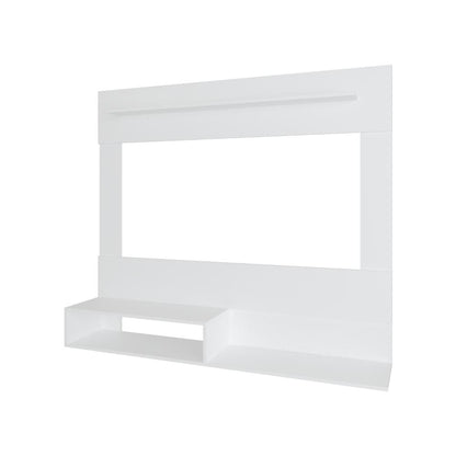 Panel de Tv Ascher, Blanco, con Espacio Para Televisor de Hasta 55 Pulgadas ZF