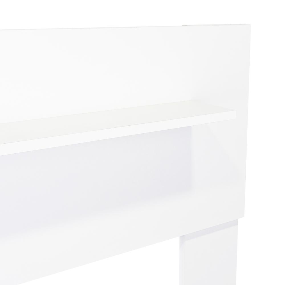 Panel de Tv Ascher, Blanco, con Espacio Para Televisor de Hasta 55 Pulgadas