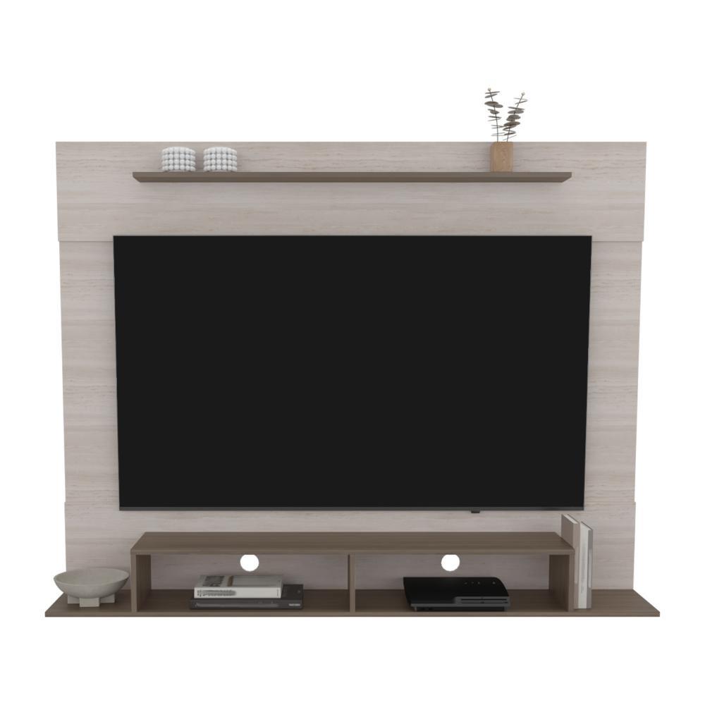 Panel de Tv Montana, Milan y Tivoli, con Espacio Para Televisor de Hasta 75 Pulgadas