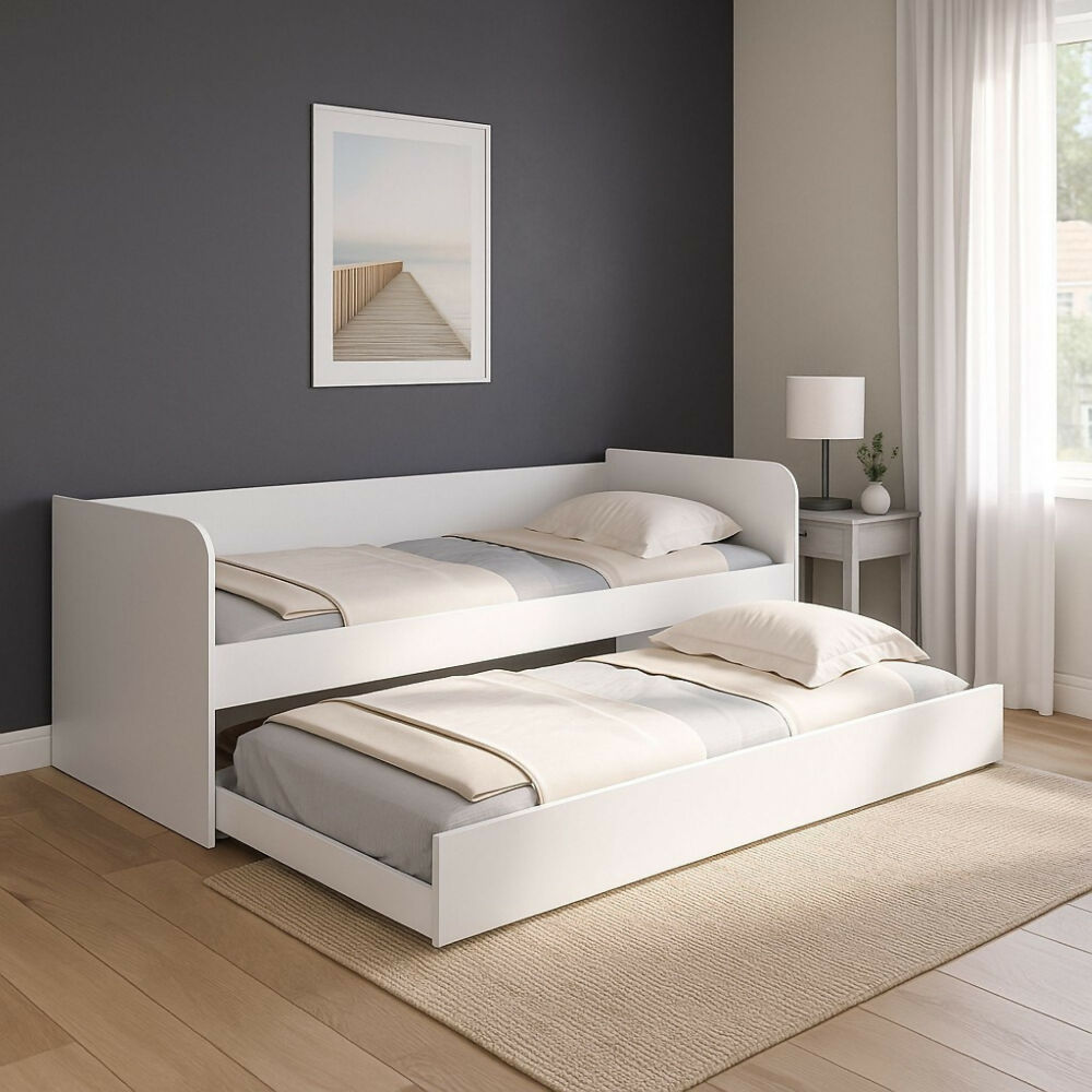 Sofá cama Atlanta, Blanco
