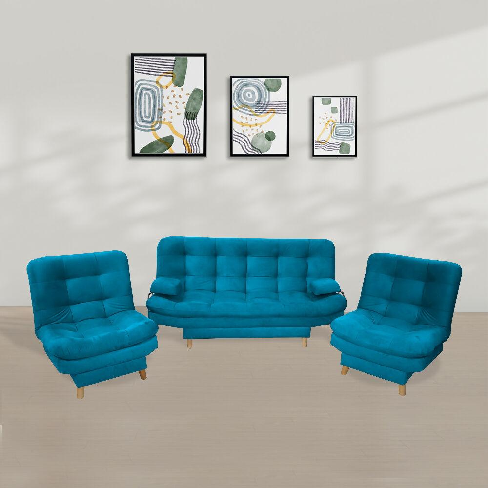 Sala Clic Clac Hauser Turquesa