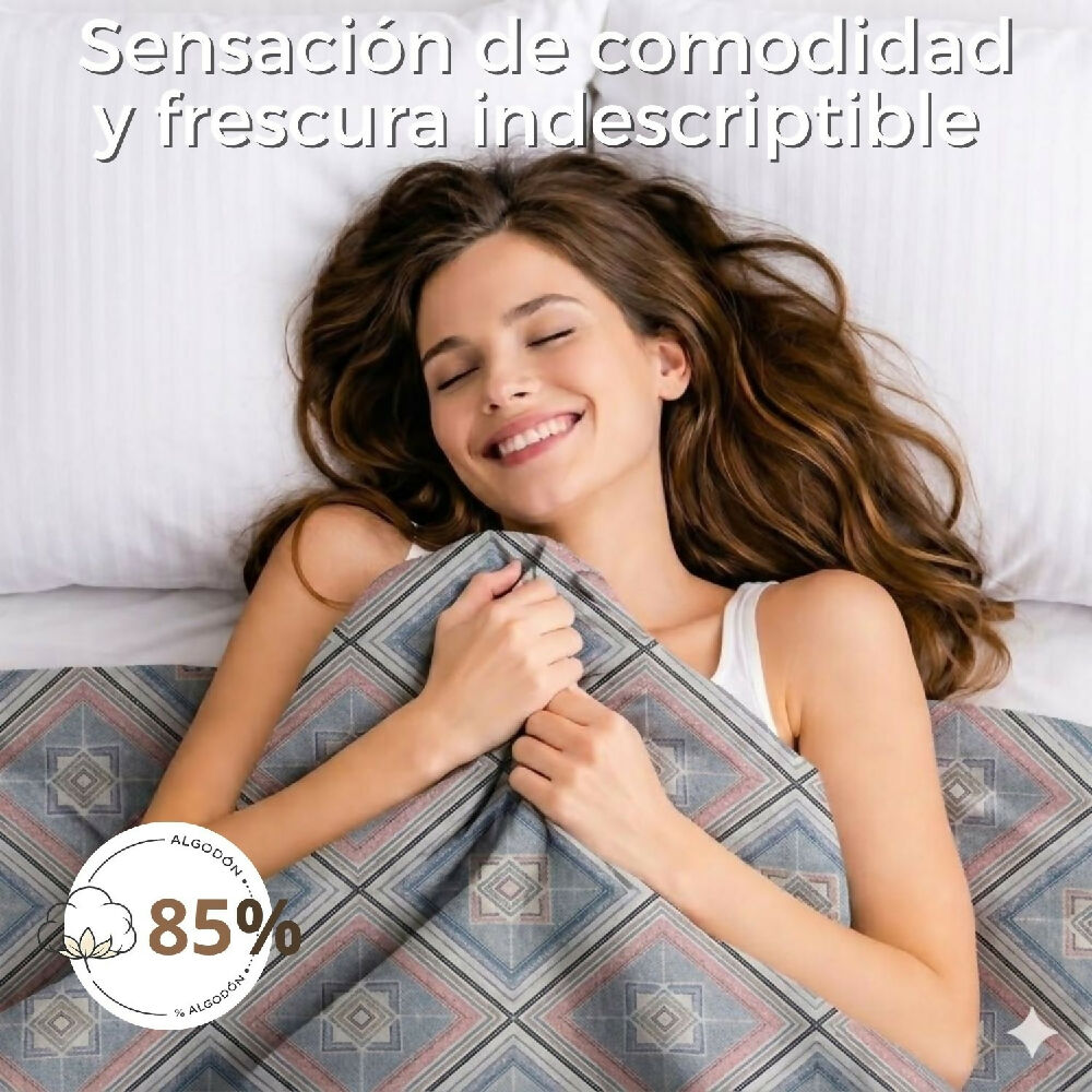 Juego de Sabana Doble Estampada 10