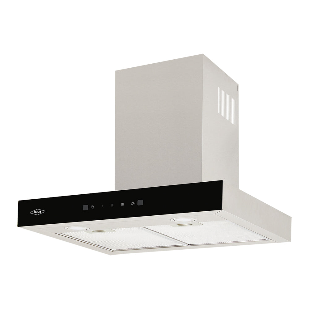 Campana Península Tipo T Inox Haceb, Negro