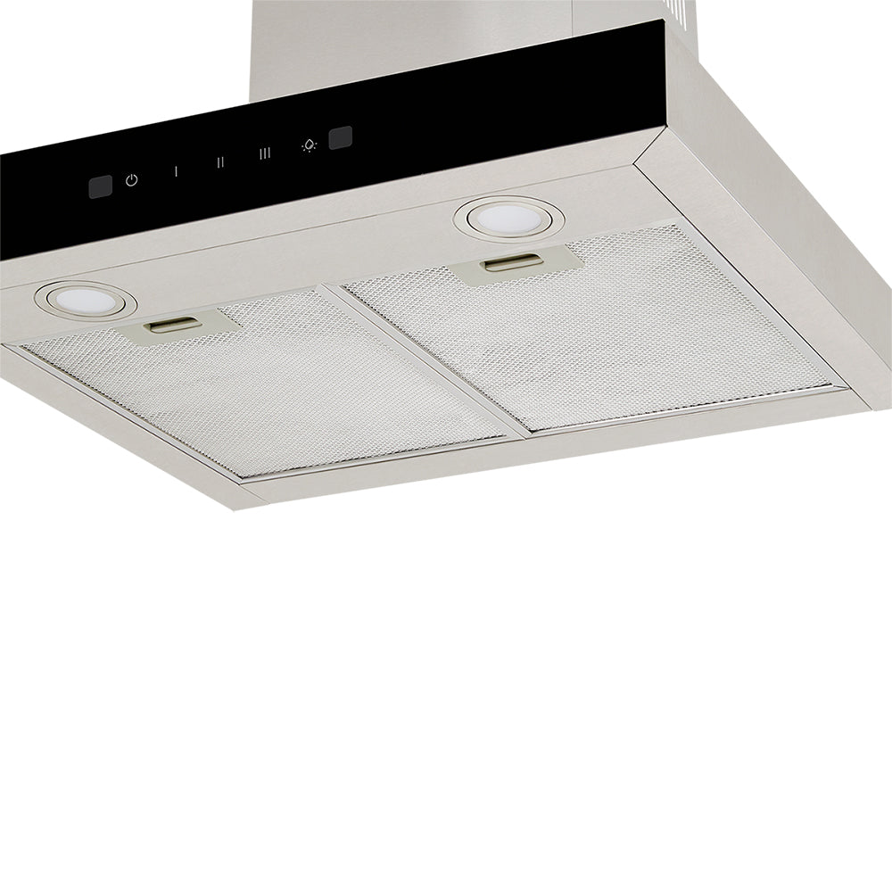 Campana Península Tipo T Inox Haceb, Negro