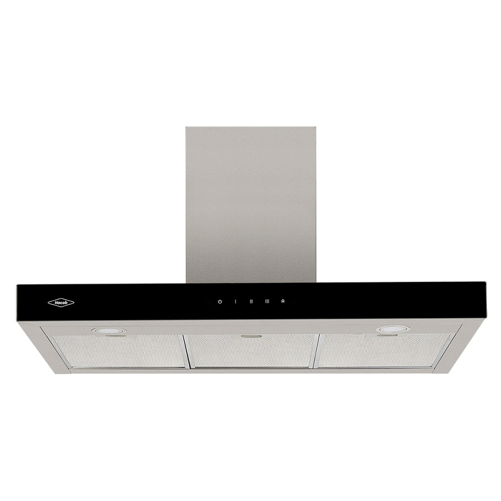 Campana Península Haceb Tipo T Inox, Negro