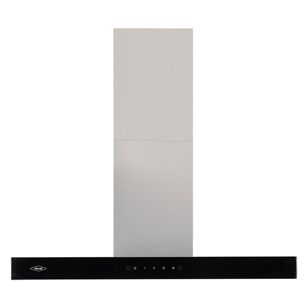 Campana Península Haceb Tipo T Inox, Negro