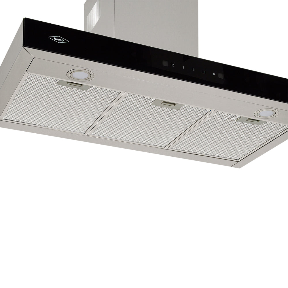 Campana Península Haceb Tipo T Inox, Negro