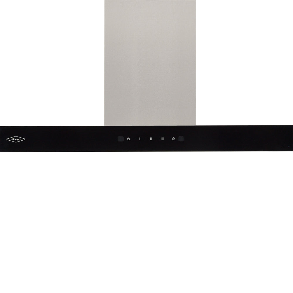Campana Península Haceb Tipo T Inox, Negro