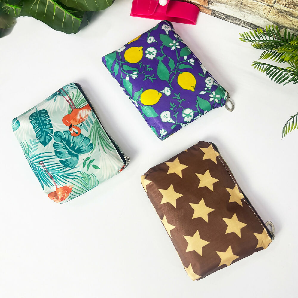 Bolsa Reutilizable Plegable para Compras y Playa Ecológica, Ligera y Compacta BMCP02 7