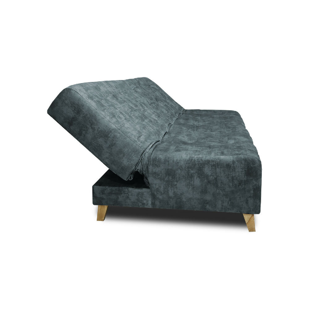 Sofá Cama Seiler Tela Amigable Con Mascotas 180X94X80 Cm Acero