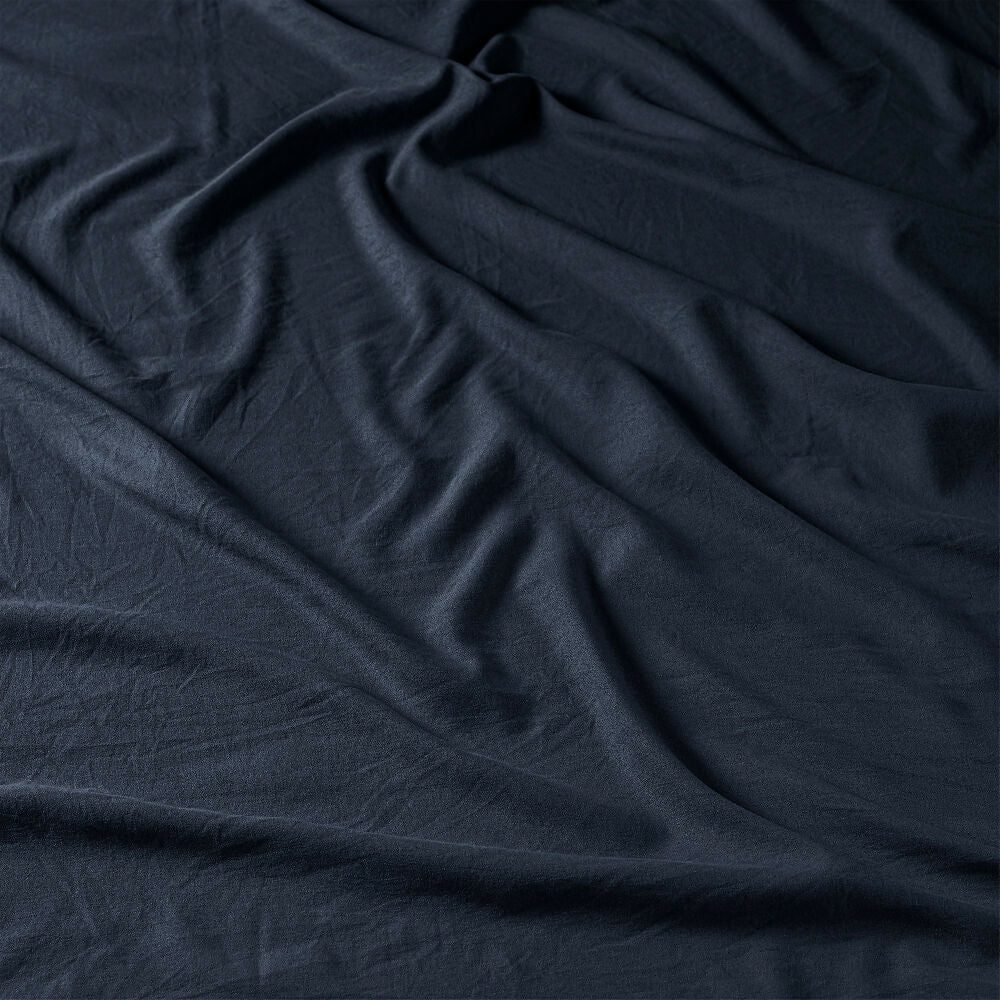 Sábanas Viasoft Washed Marino, para Cama Queen