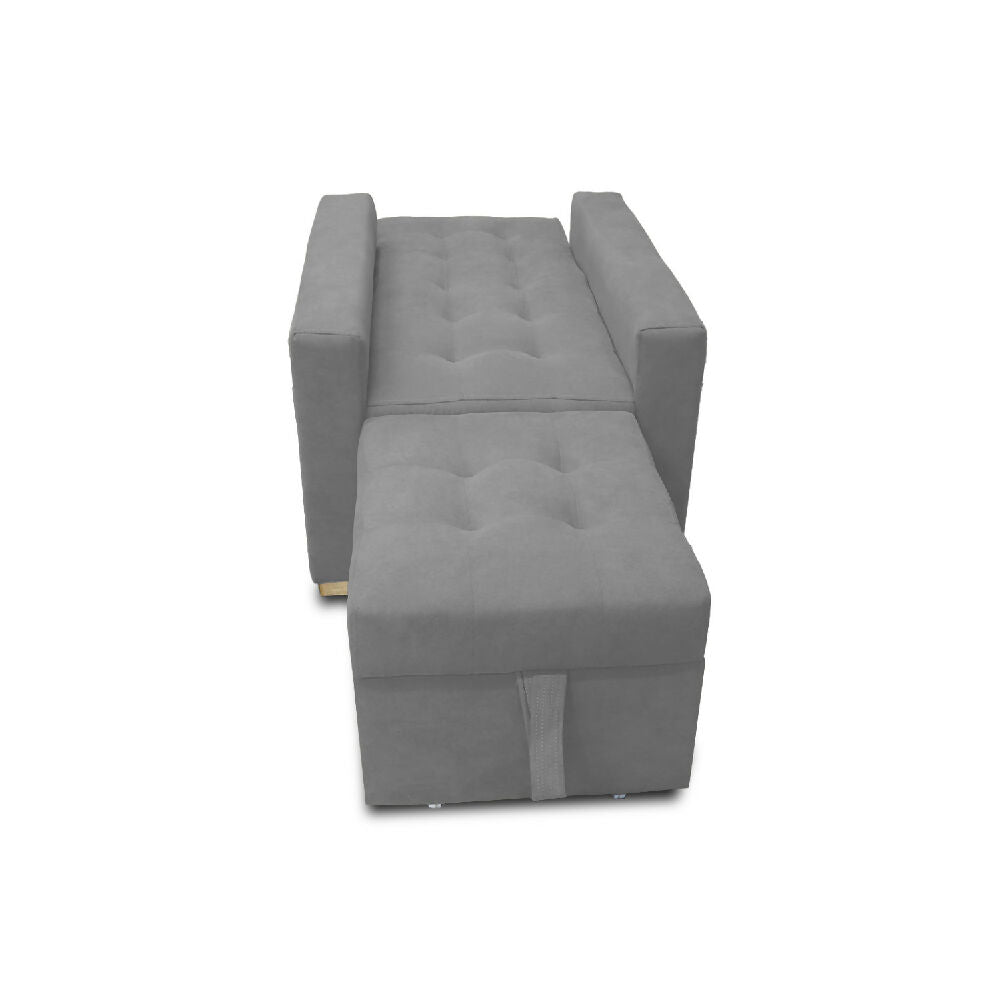 Poltrona Mood Multifuncional Reclinable Gris
