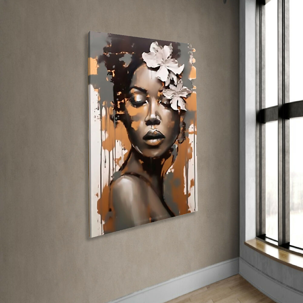 Cuadro Etnica 1 Grande 70 X 100 X 3 Cms