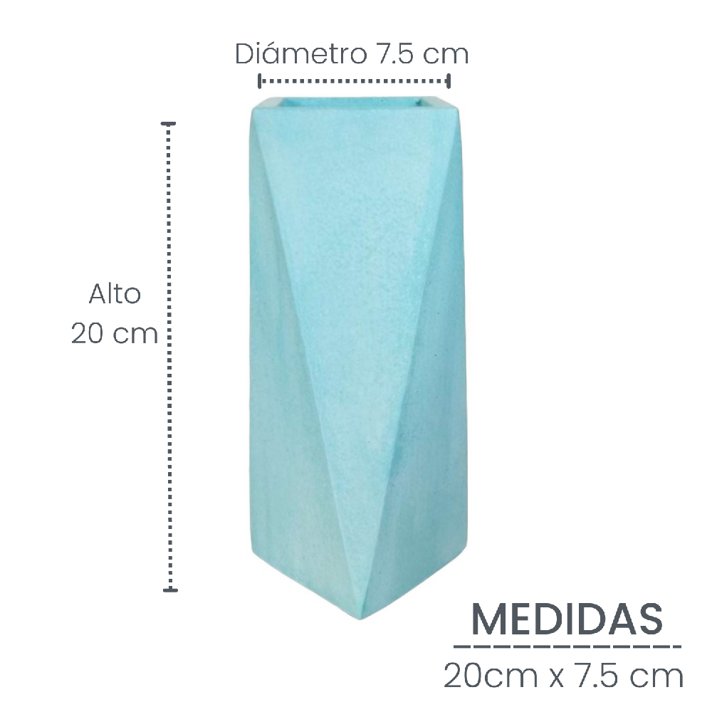 florero jarrón en cemento alice color aguamarina de concreto tienda online de materas y decoración_05