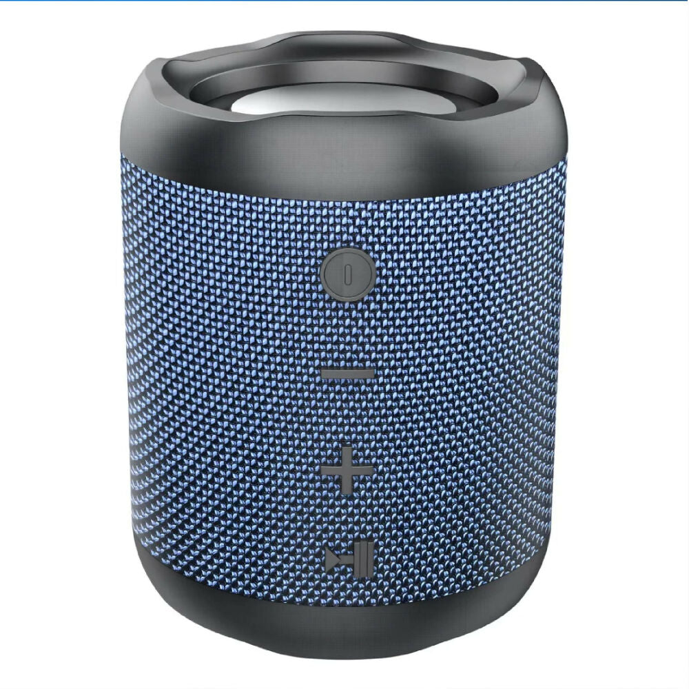Parlante Bluetooth Movisun Glu Con Batería De Larga Duración Azul
