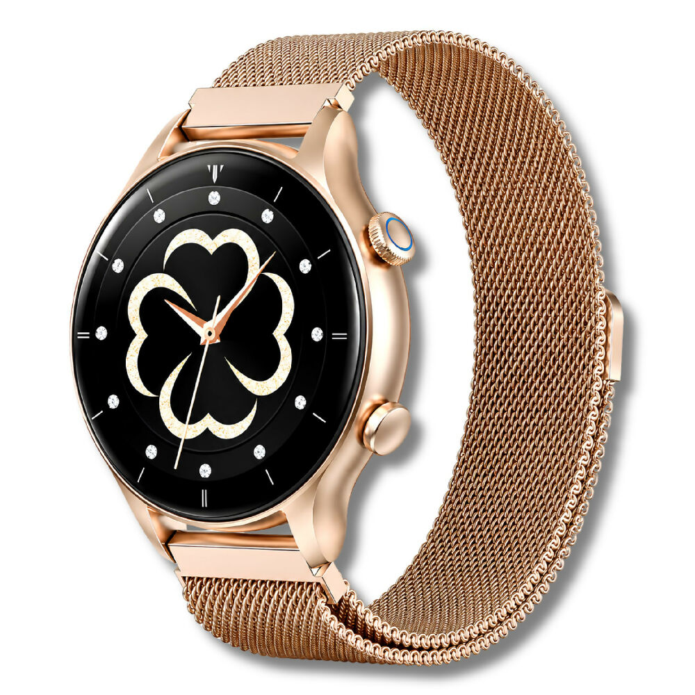 Smartwatch G-Tide R1 Dorado Reloj Inteligente Con Llamadas Bluetooth