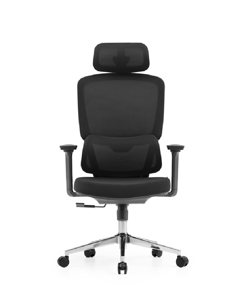 Silla de oficina versus F-15 ergo negro