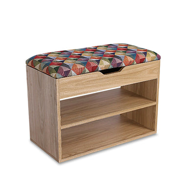 Mueble Organizador Zapatero (43x60x30) Fresno Tapizado Colors