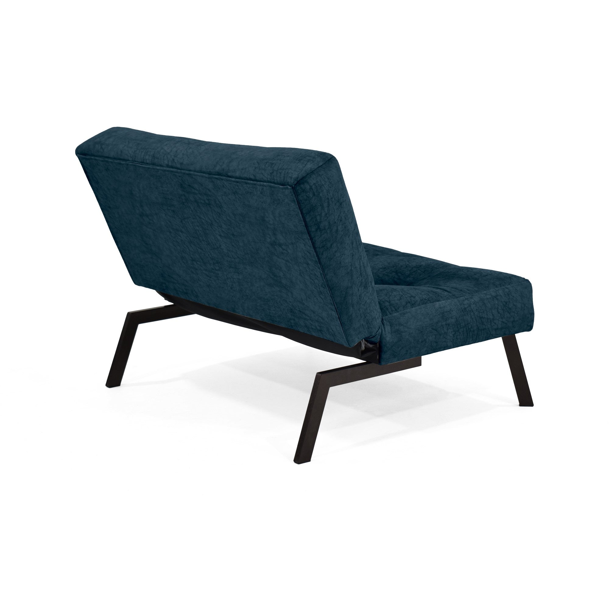 Sofa Reclinable Togo 2 Puestos Tela Azul