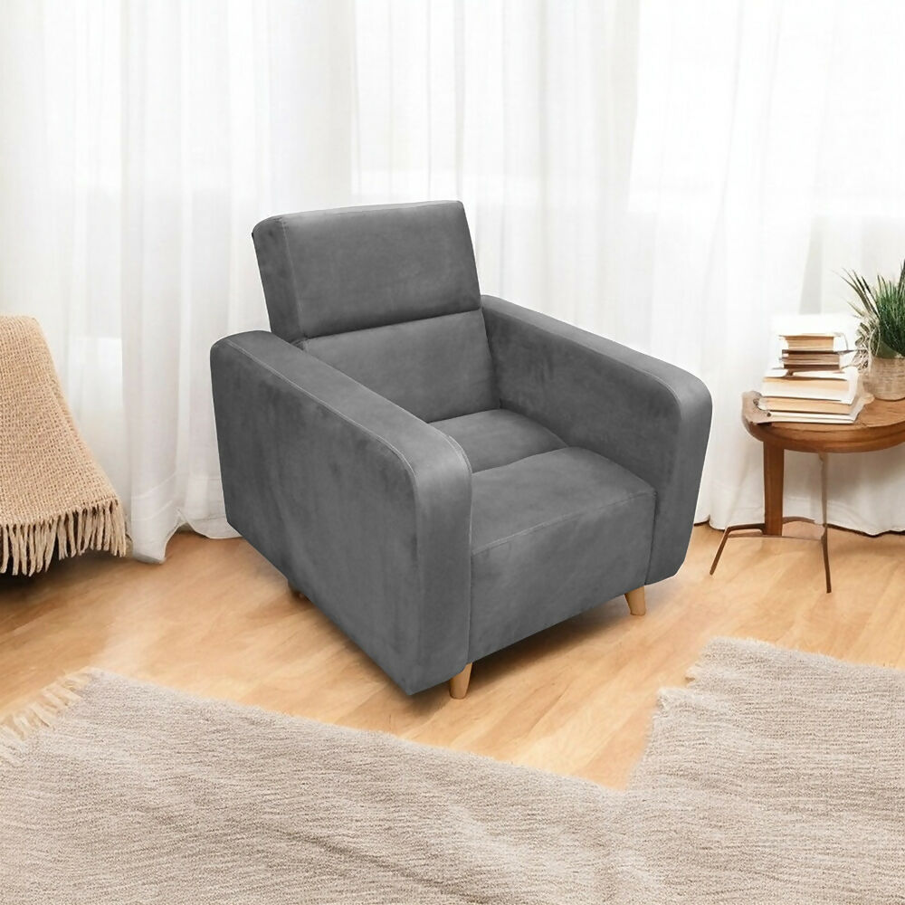 Silla 3 posiciones Clic Clac Úngaro tela gris