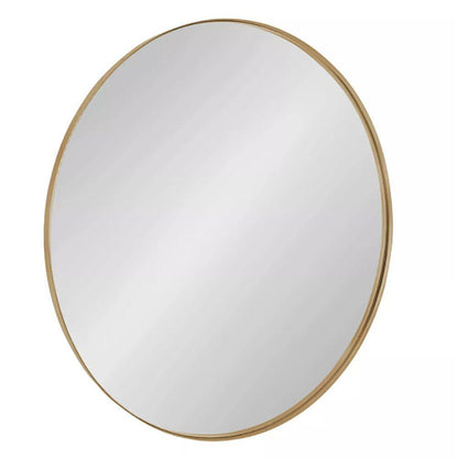 Espejo de pared - mdf - planet dorado