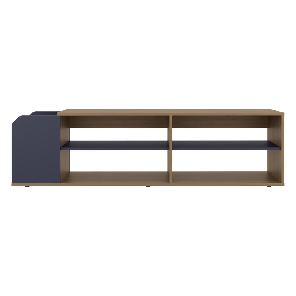 Mesa Para Tv Solene, Azul y Kronos Fresno, Para Televisor Hasta 60 Pulgadas