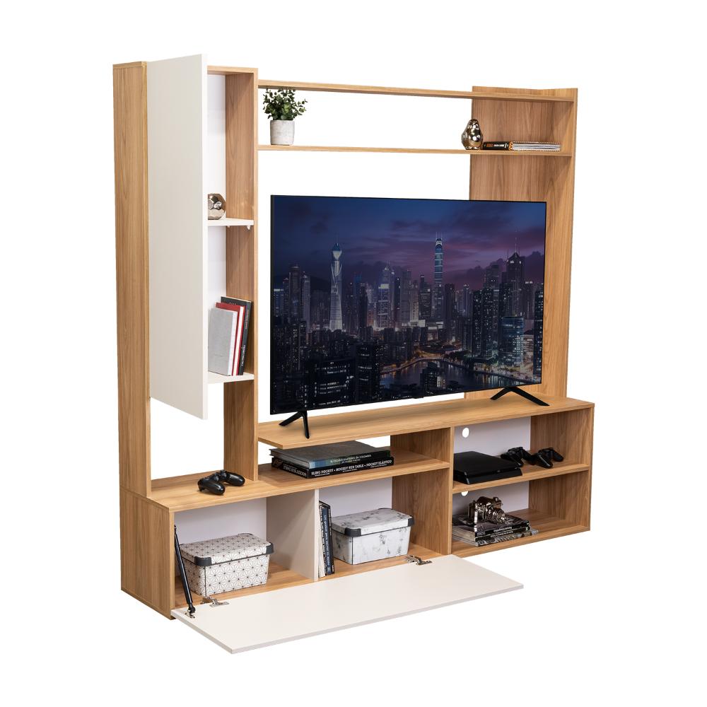 Mesa Para Tv Nocli, Fresno Europeo y Capri, Para Televisor Hasta 60 Pulgadas