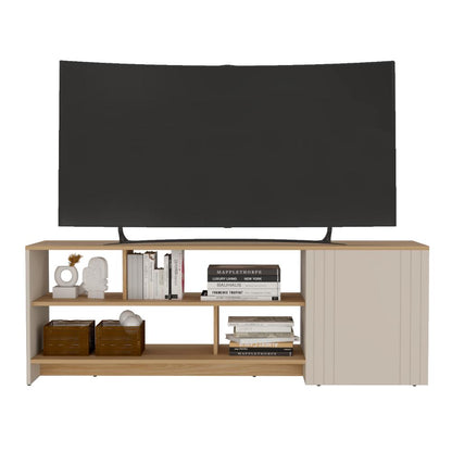 Mesa para TV Arion, Fresno Europeo y Capri, para televisor máximo 65"