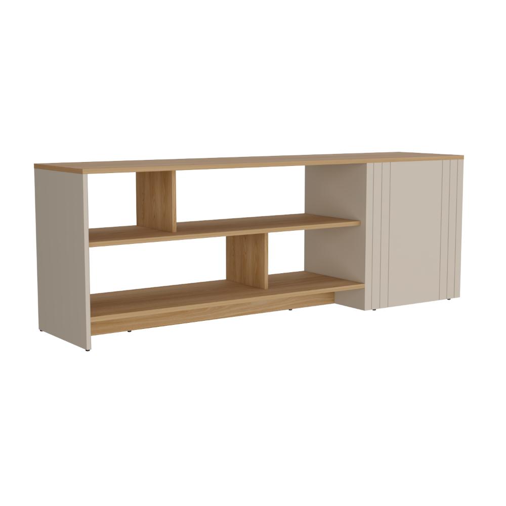 Mesa para TV Arion, Fresno Europeo y Capri, para Televisor Máximo 65"