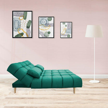 Sofacama Baumann 5 Posiciones Verde