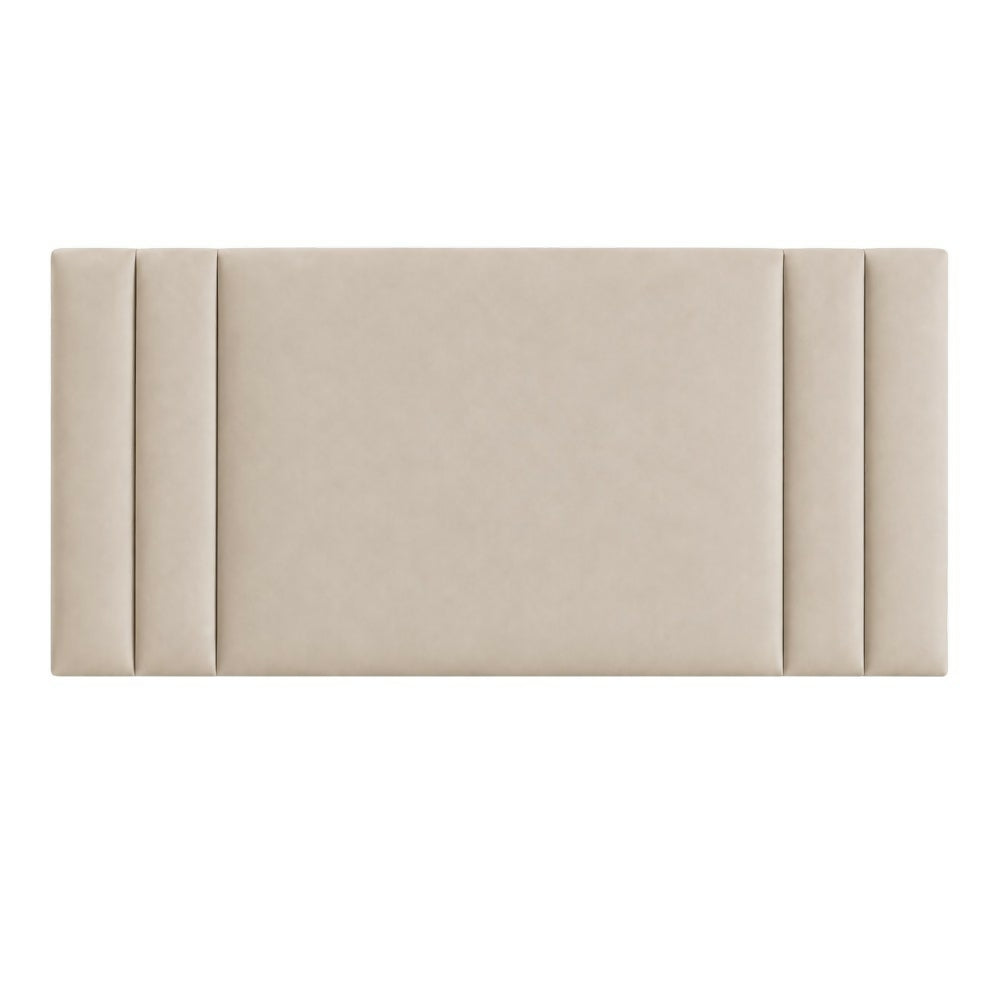 Cabecero Doble 140x60 Milan Beige Tela