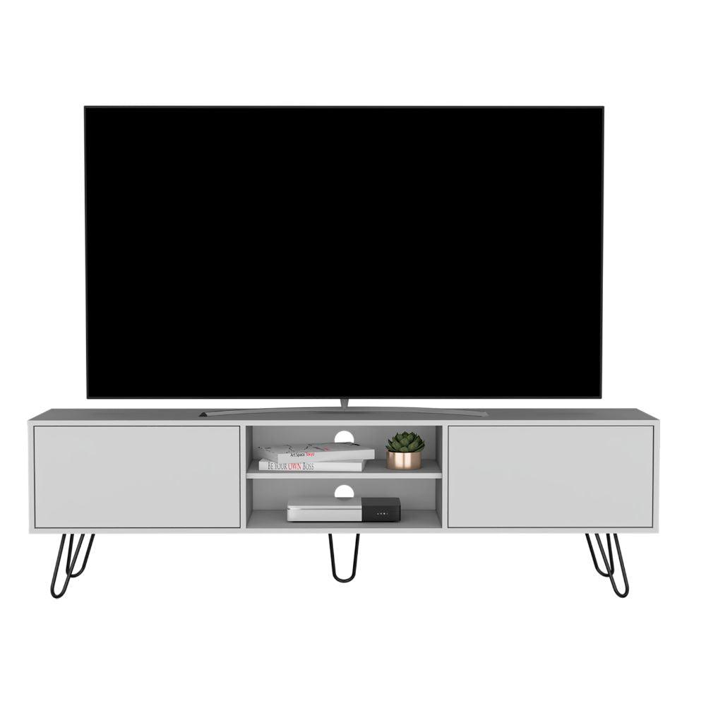 Mesa Para Tv Lara, Blanco, Para Televisor de 70 Pulgadas  ZF