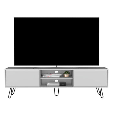 Mesa Para Tv Lara, Blanco, Para Televisor de 70 Pulgadas  ZF