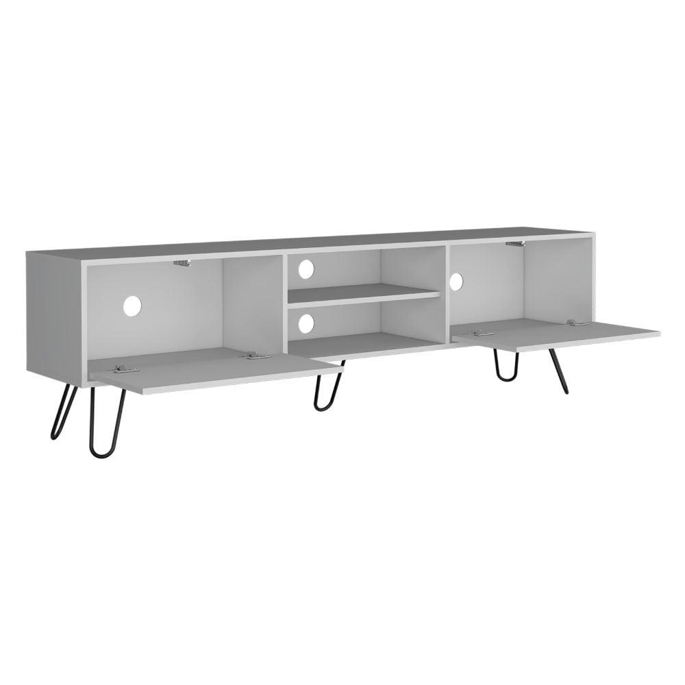 Mesa Para Tv Lara, Blanco, Para Televisor de 70 Pulgadas  ZF